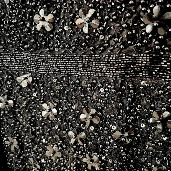 NWT Mac Duggal Cold Shoulder Sequins Dress - Picture 7 of 8